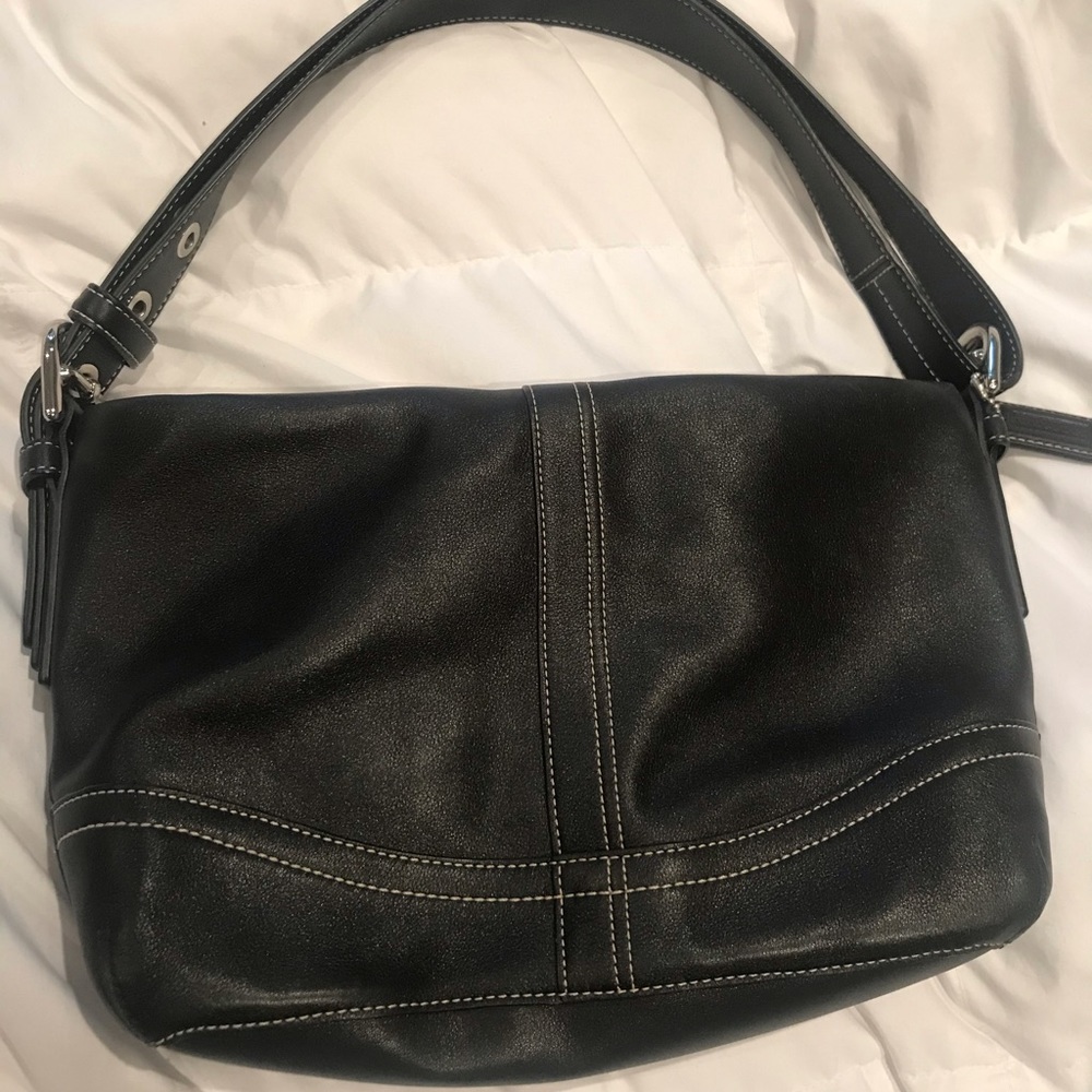 COACH black purse